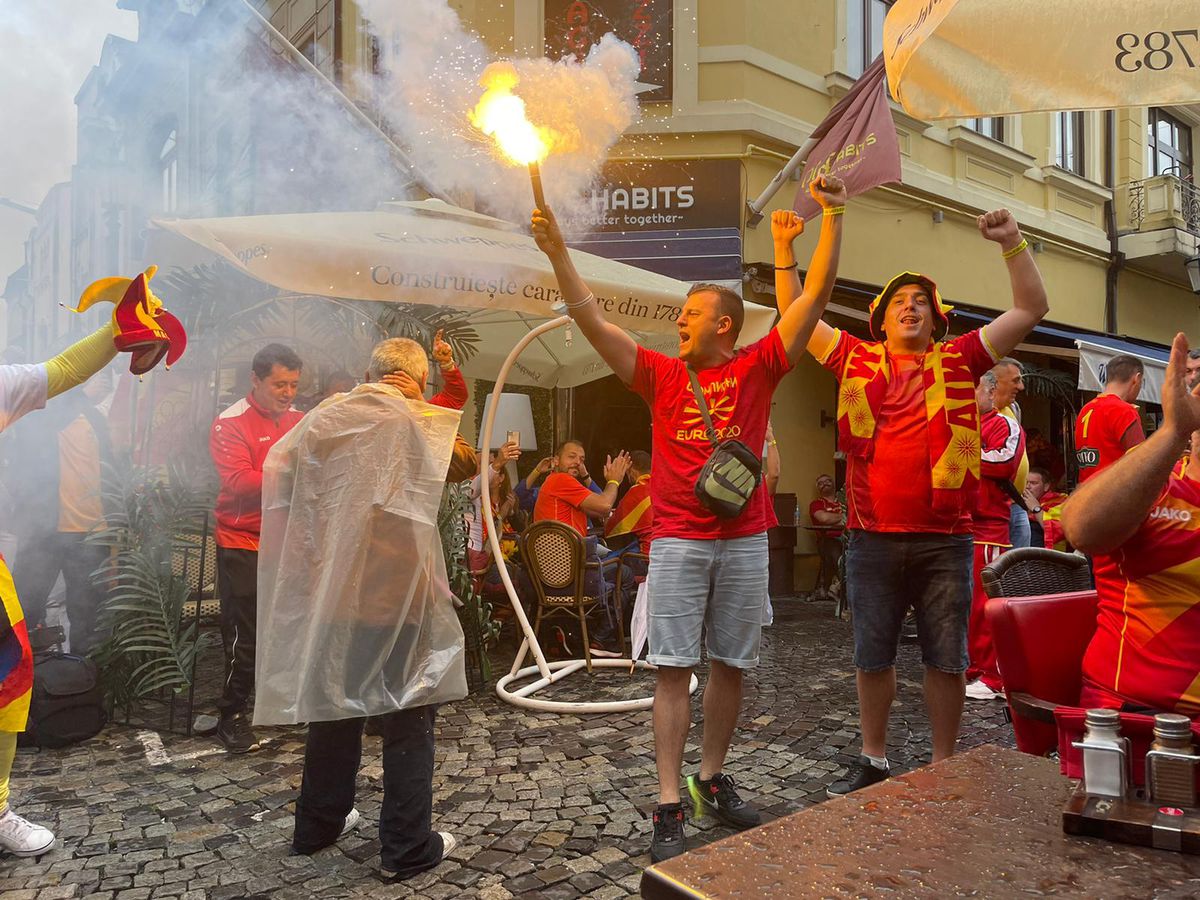 Austria - Macedonia de Nord, pas cu pas spre stadion » Reporterul GSP a urmat traseul fanilor: de la controlul medical, la fluierul de start