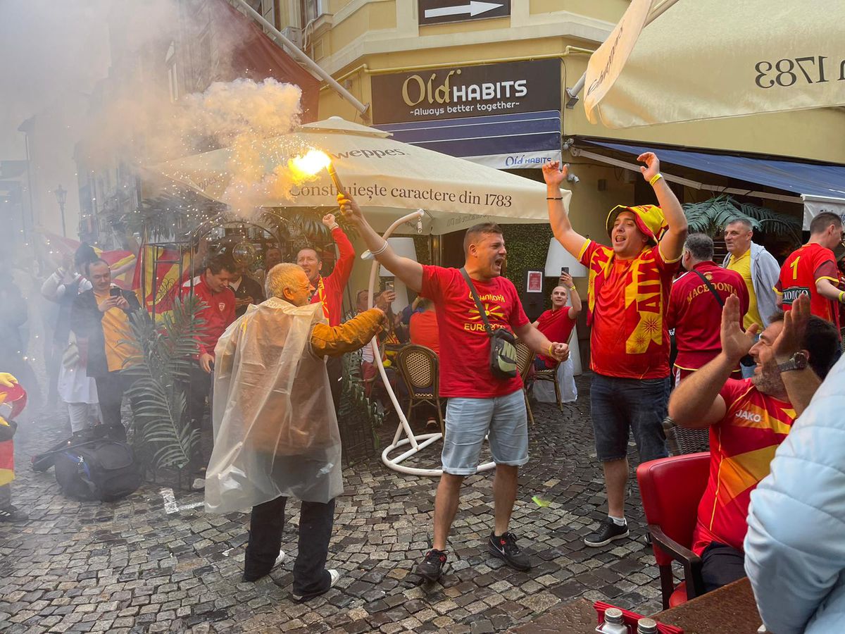 Austria - Macedonia de Nord, pas cu pas spre stadion » Reporterul GSP a urmat traseul fanilor: de la controlul medical, la fluierul de start