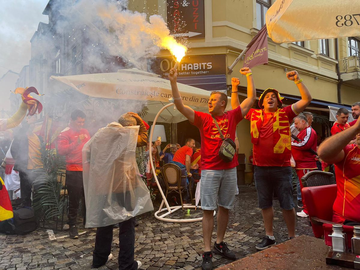 Austria - Macedonia de Nord, pas cu pas spre stadion » Reporterul GSP a urmat traseul fanilor: de la controlul medical, la fluierul de start