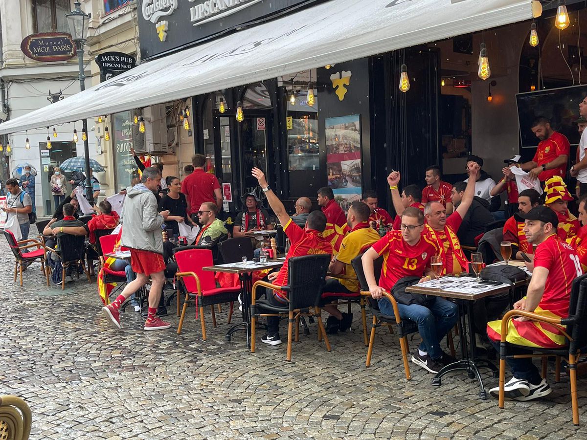 Austria - Macedonia de Nord, pas cu pas spre stadion » Reporterul GSP a urmat traseul fanilor: de la controlul medical, la fluierul de start