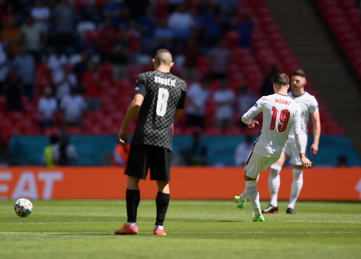 Anglia - Croația » Victorie cu emoții pentru britanici + s-a scris istorie pe Wembley în minutul 82