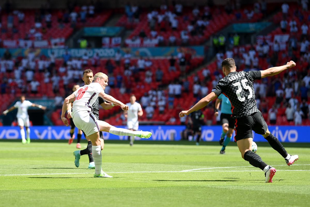 Anglia - Croația » Victorie cu emoții pentru britanici + s-a scris istorie pe Wembley în minutul 82