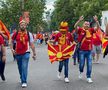 Nord-macedonenii, show în Centrul Vechi al Capitalei » Se îndreaptă acum spre Arena Națională
