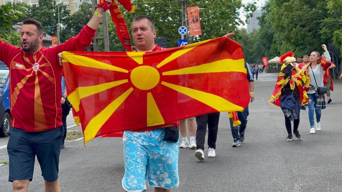 Austria - Macedonia de Nord, pas cu pas spre stadion » Reporterul GSP a urmat traseul fanilor: de la controlul medical, la fluierul de start