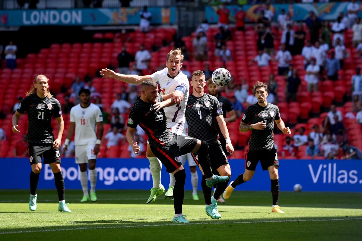 Anglia - Croația » Victorie cu emoții pentru britanici + s-a scris istorie pe Wembley în minutul 82