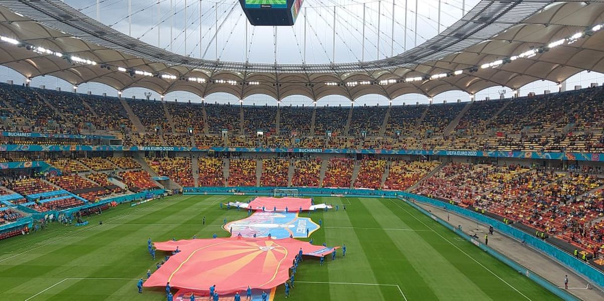 Austria - Macedonia de Nord, pas cu pas spre stadion » Reporterul GSP a urmat traseul fanilor: de la controlul medical, la fluierul de start