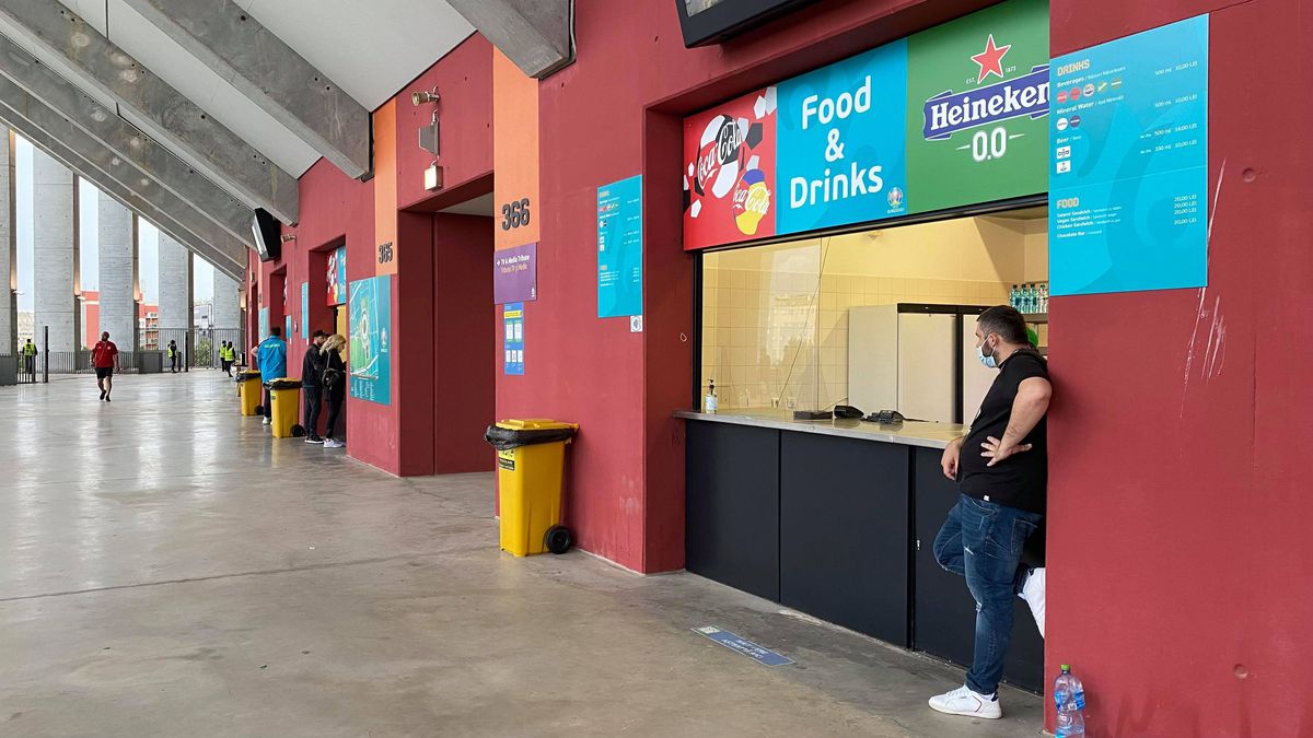 10 lucruri care nu s-au văzut la TV înainte de Austria - Macedonia de Nord » Am scăpat de bișnițari, stadionul s-a transformat