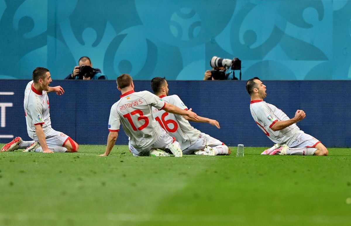 Austria - Macedonia de Nord. Comedia erorilor pe Arena Națională » „Vulpoiul” Pandev, gol după prima mare gafă de la Euro 2020
