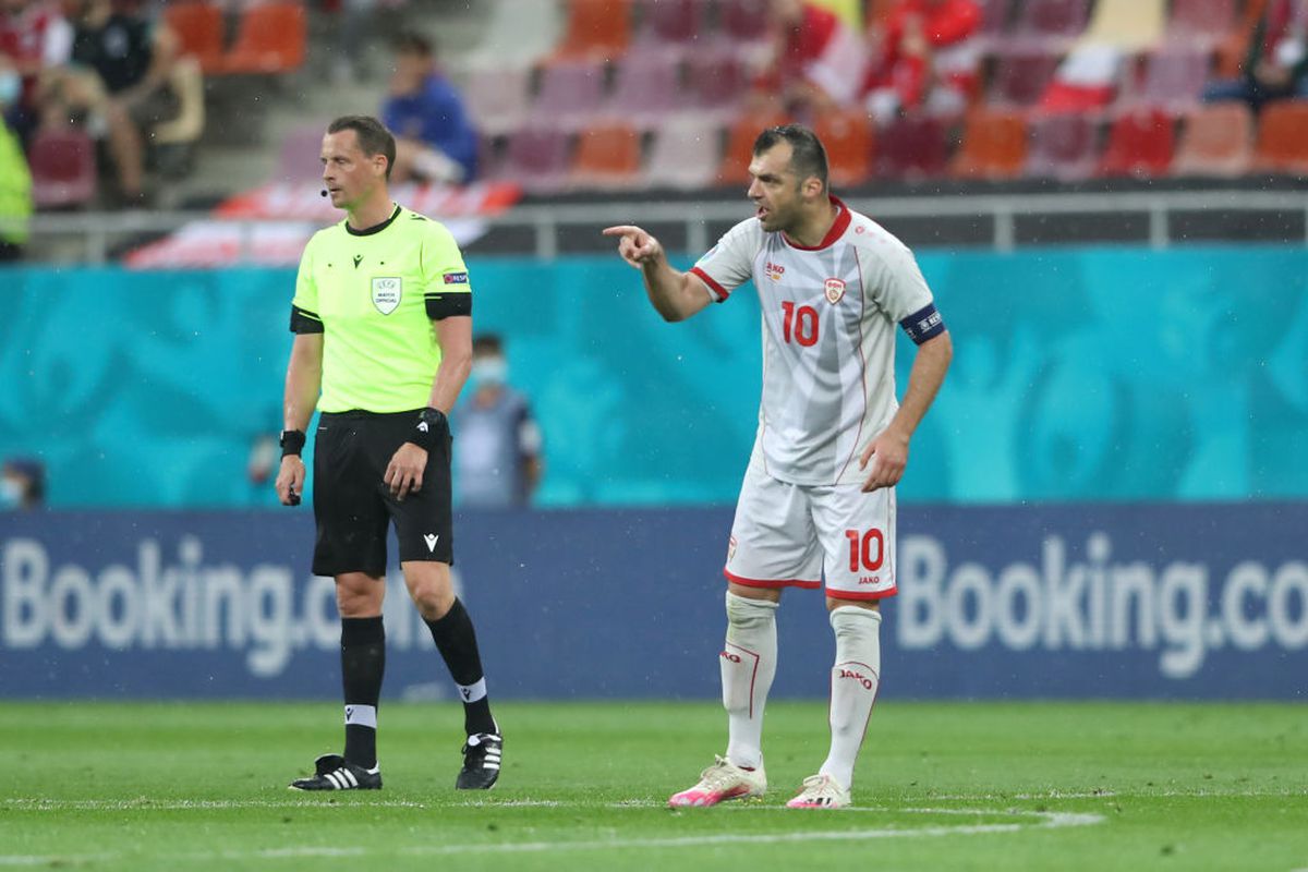 Austria - Macedonia de Nord. Comedia erorilor pe Arena Națională » „Vulpoiul” Pandev, gol după prima mare gafă de la Euro 2020