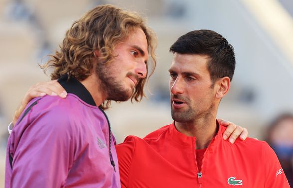 Djokovic - Tsitsipas, Roland Garros 2021. Momentul controversat care a schimbat soarta finalei » Tsitsipas, în lacrimi: „Nu știu ce s-a întâmplat acolo”