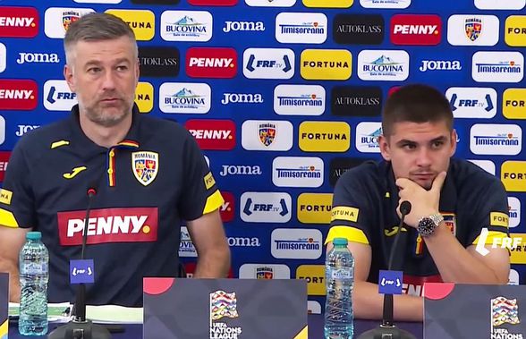 Edi Iordănescu și Răzvan Marin, conferință de presă înainte de meciul cu Muntenegru: „Suntem obosiți fizic și mental, dar trebuie să depășim aceste bariere”