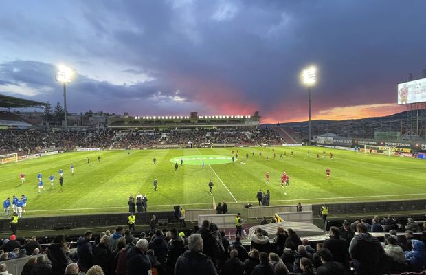 MATCHDAY EXPERIENCE, episodul 3 » Stadionul „Dr Constantin Rădulescu” Cluj: CFR, campioană cu lacune » Ce probleme sunt la arena campioanei + La ce capitole a luat 10