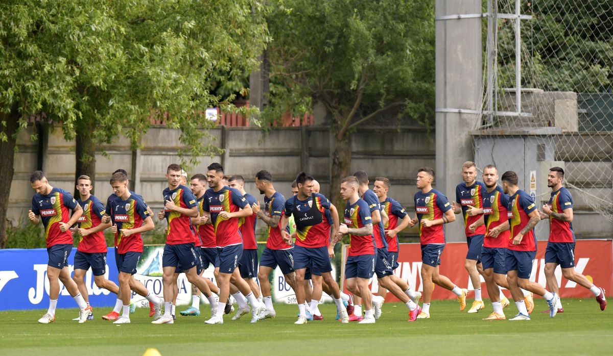 FOTO România, antrenament înainte de Muntengru 13.06.22