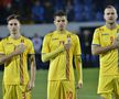 Andrei Radu (stânga), la naționala U21 alături de Ianis Hagi și George Pușcaș
