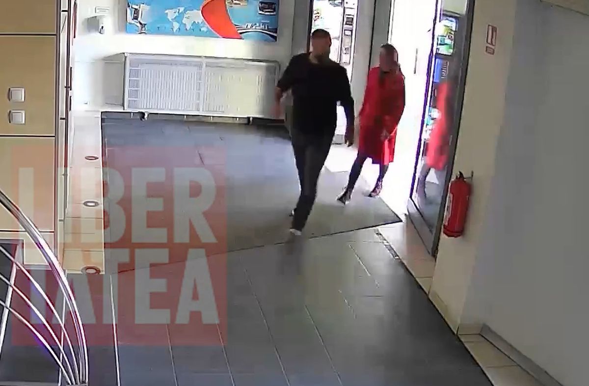 Primele imagini cu incidentul dintre Marian Olaianos și Nadine Vlădescu » Comentatorul TVR, filmat când își agresează colega