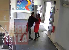 Primele imagini cu incidentul dintre Marian Olaianos și Nadine Vlădescu » Comentatorul TVR, filmat când își agresează colega