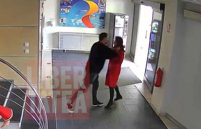 Primele imagini cu incidentul dintre Marian Olaianos și Nadine Vlădescu » Comentatorul TVR, filmat când își agresează colega