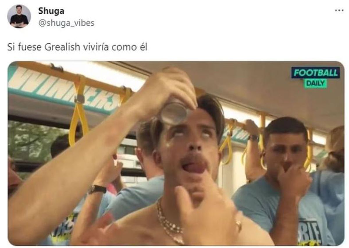 Imagini dezolante cu „rebelul” Grealish » A adormit în mai puțin de o oră după ce a ajuns la un bar din Manchester