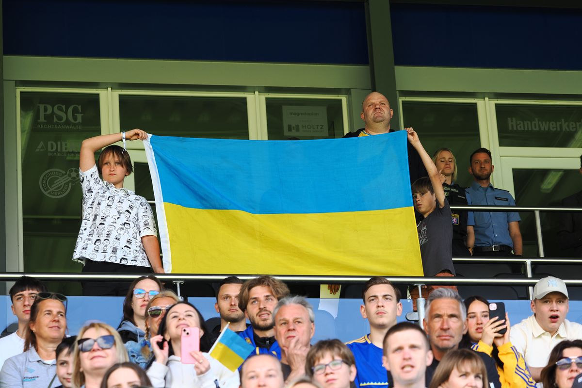 Antrenamentul deschis al Ucrainei din 13 iunie