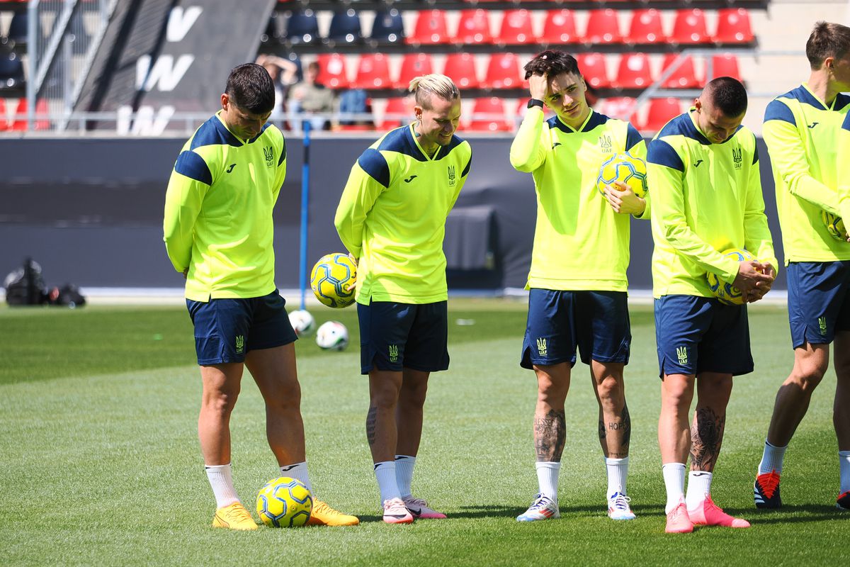 Antrenament Ucraina 13 iunie
