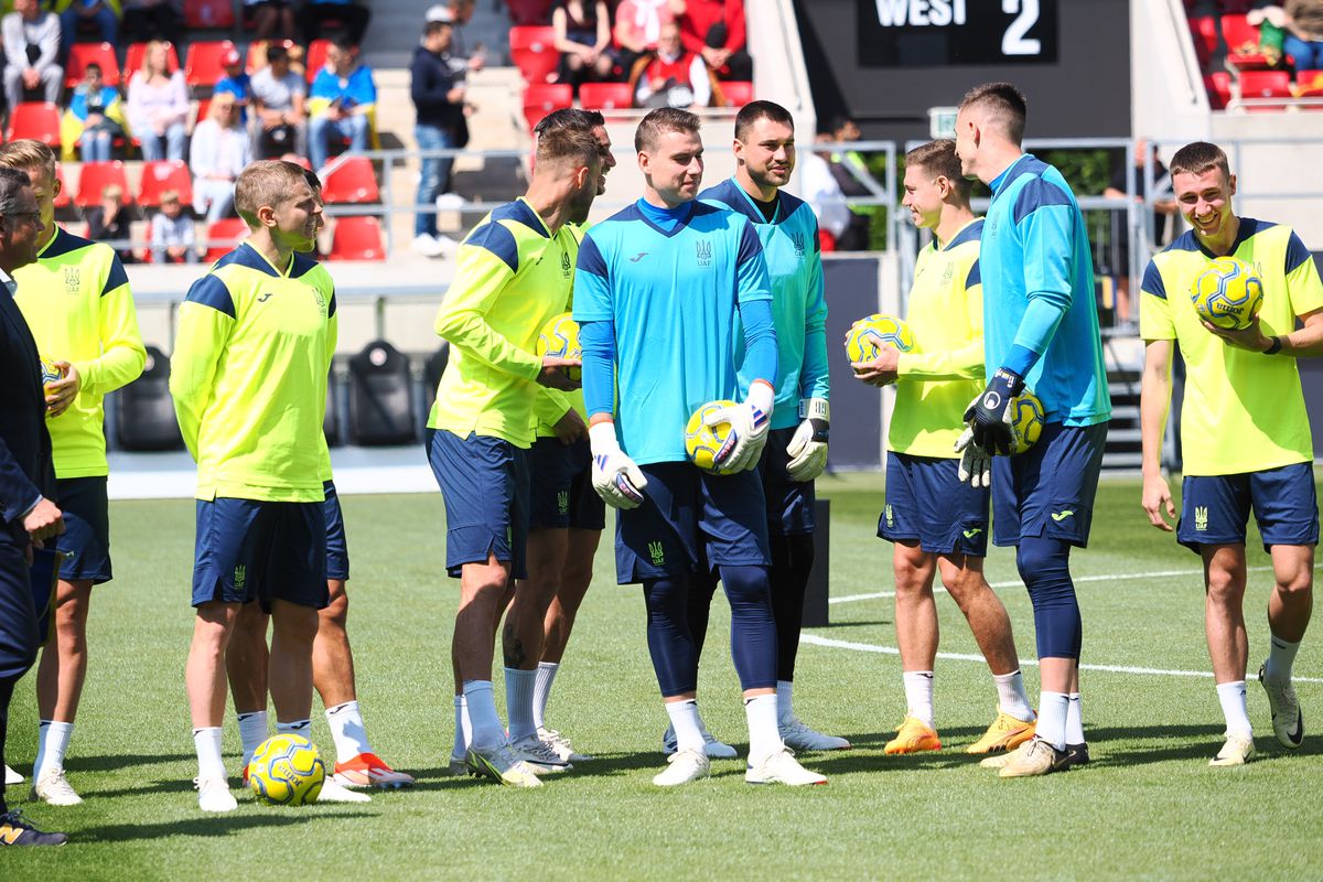 Antrenament Ucraina 13 iunie