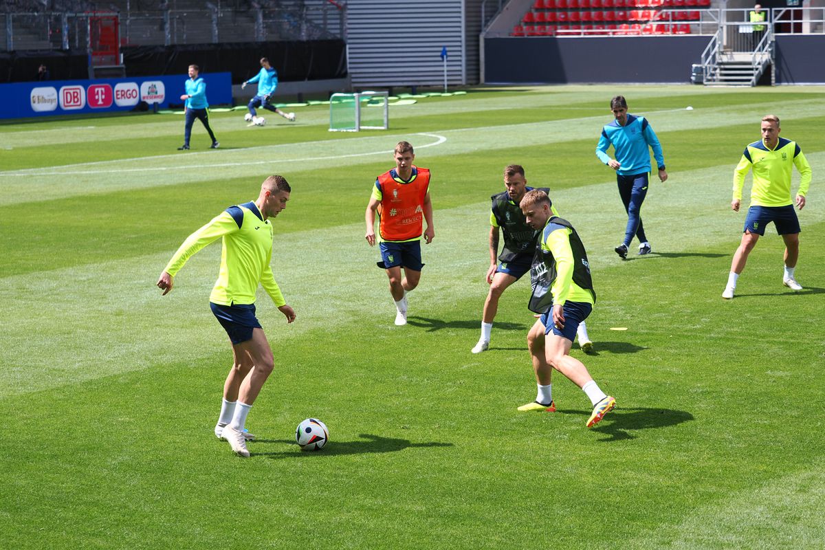 Antrenament Ucraina 13 iunie