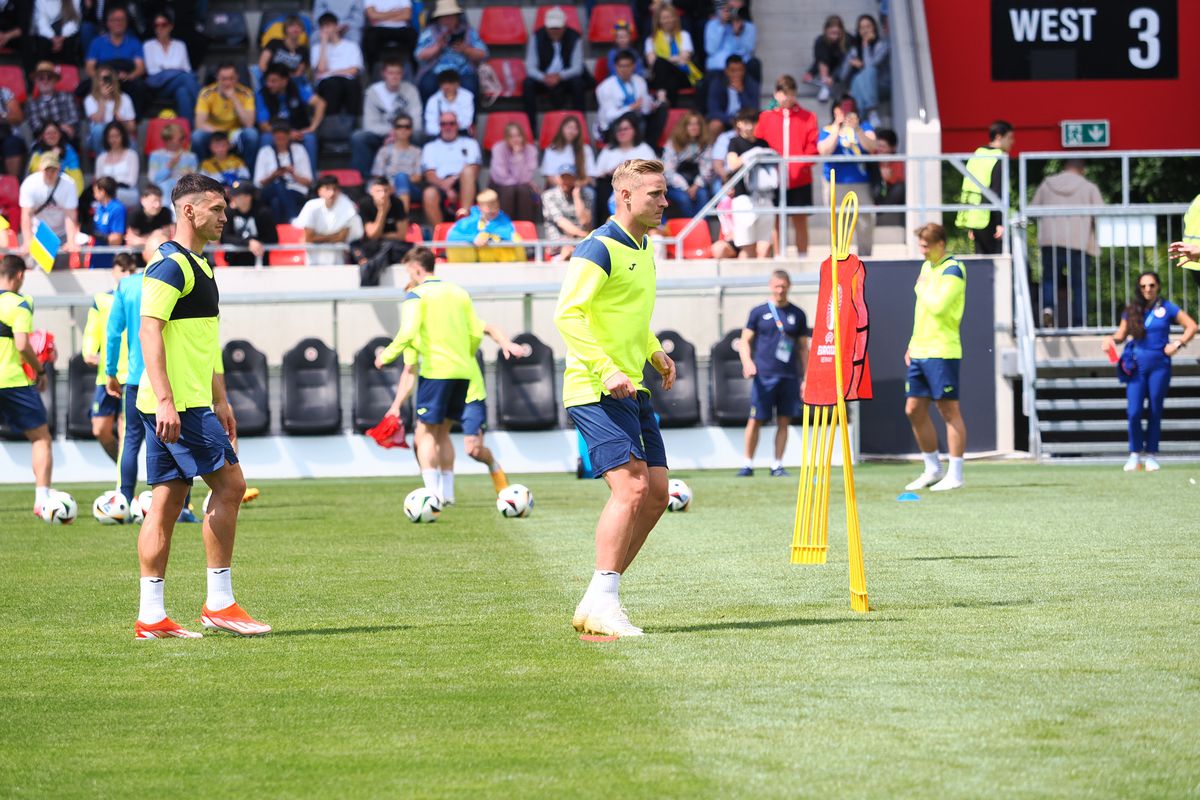 Antrenament Ucraina 13 iunie