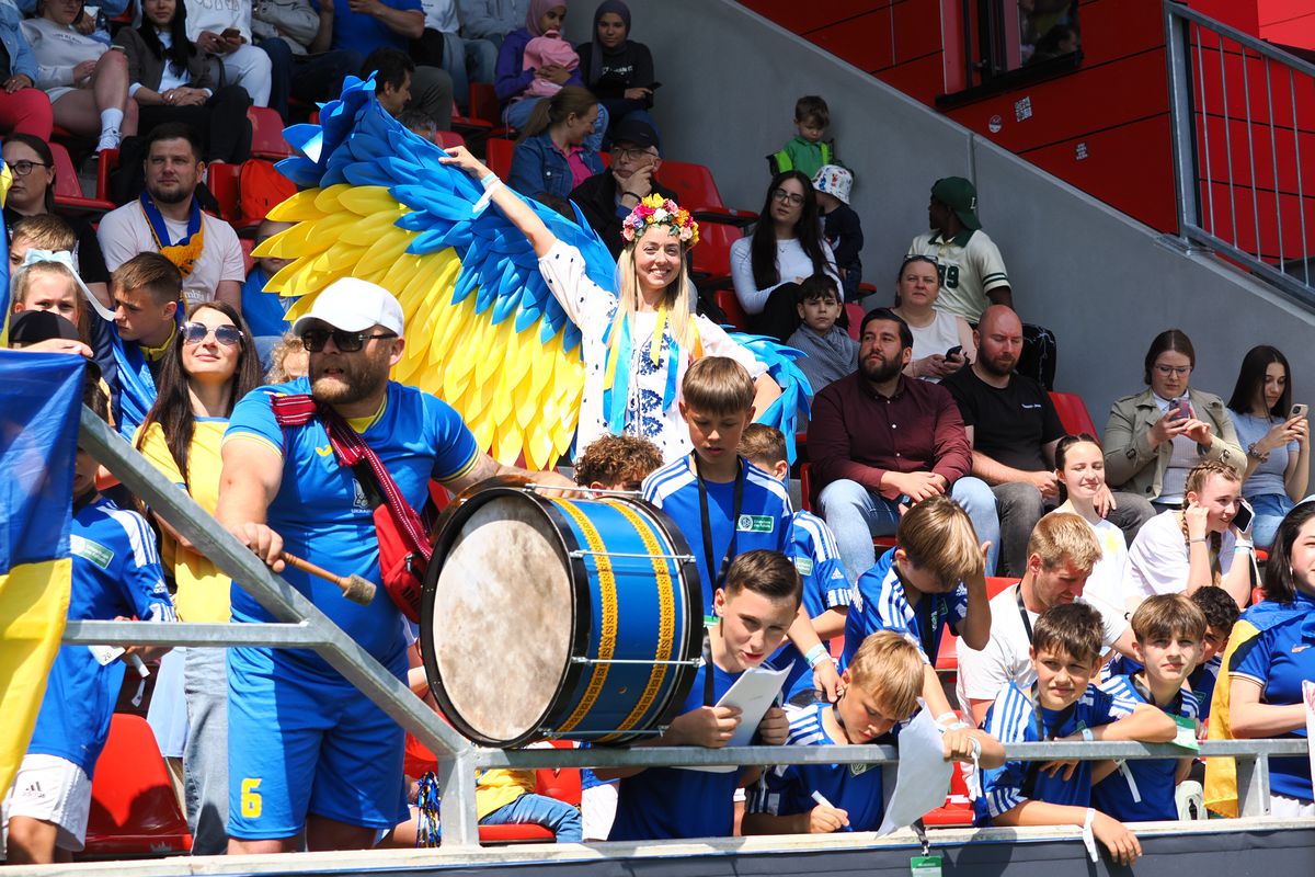 Antrenamentul deschis al Ucrainei din 13 iunie