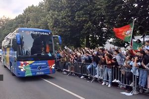 Imaginile startului de European! Cum a fost primită naționala lui Cristiano Ronaldo în Germania
