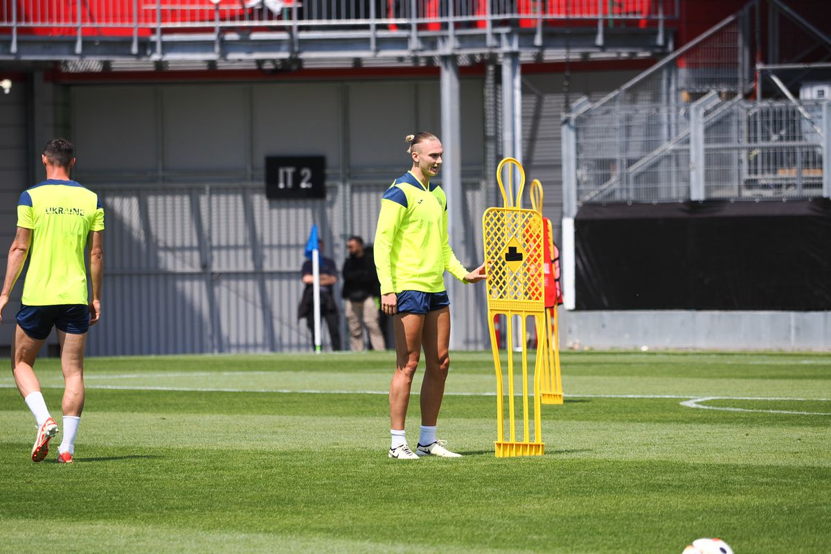 Antrenament Ucraina 13 iunie