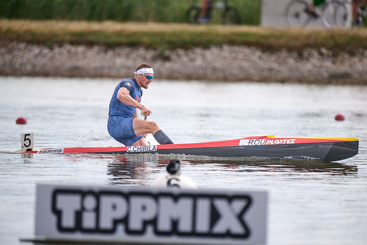 Canoistul Cătălin Chirilă s-a calificat în ambele finale pentru care a concurat la Campionatele Europene de la Szeged