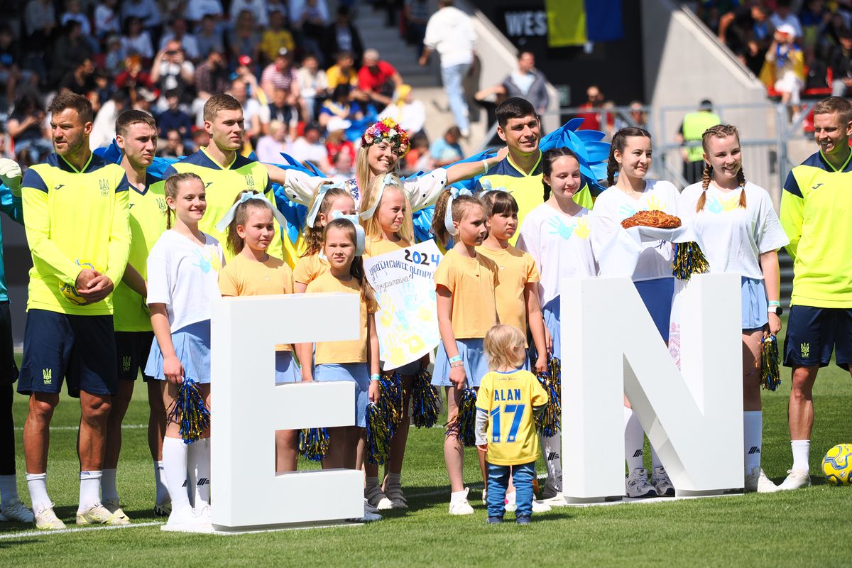 Antrenamentul deschis al Ucrainei din 13 iunie