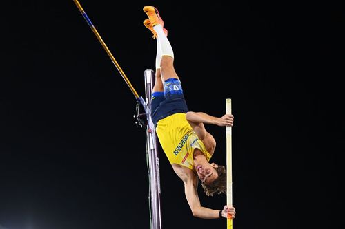 Armand „Mondo” Duplantis la Campionatele Europene de la Roma Foto: Guliver/GettyImages