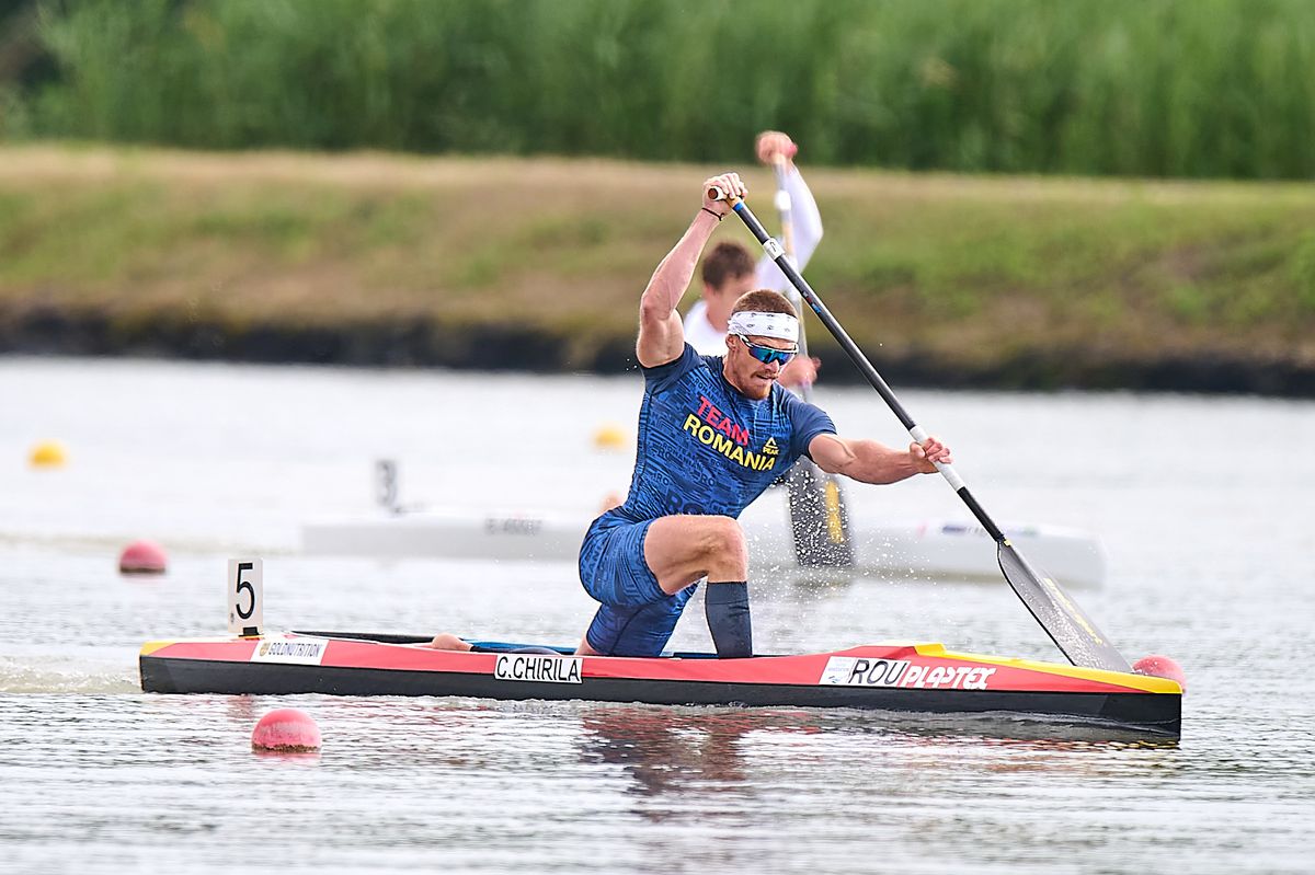 Canoistul Cătălin Chirilă s-a calificat în ambele finale pentru care a concurat la Campionatele Europene de la Szeged