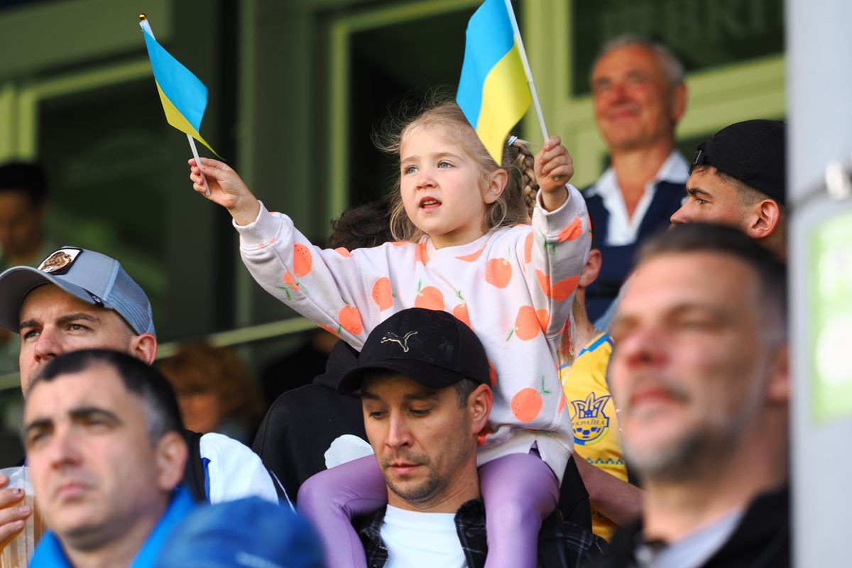 Antrenamentul deschis al Ucrainei din 13 iunie