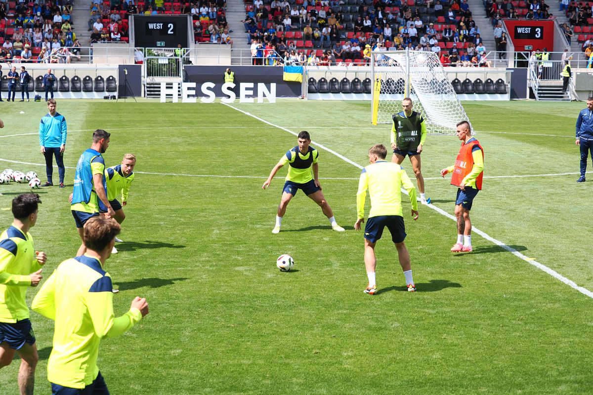 Antrenament Ucraina 13 iunie