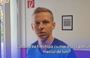 Oleksandr Zinchenko pentru GSP.ro: „Vom pune și mai mult suflet cu România!”