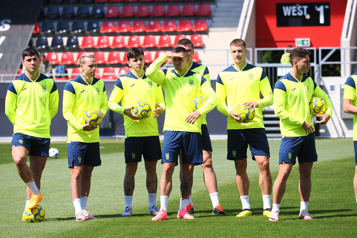 Antrenament Ucraina 13 iunie