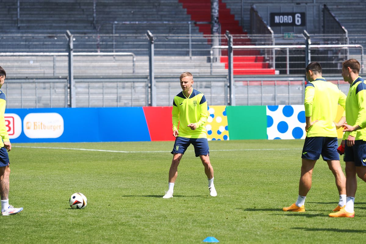 Antrenament Ucraina 13 iunie