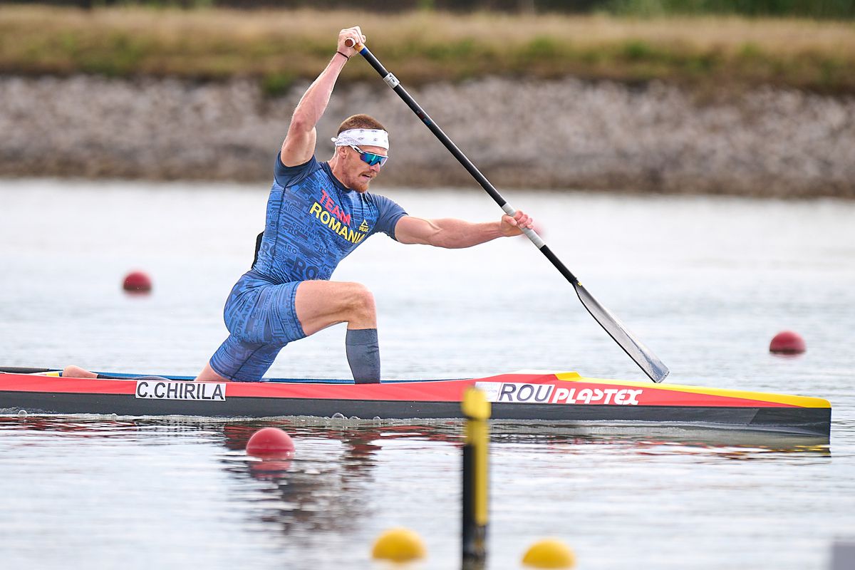 Canoistul Cătălin Chirilă s-a calificat în ambele finale pentru care a concurat la Campionatele Europene de la Szeged