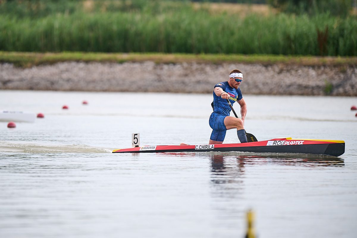 Canoistul Cătălin Chirilă s-a calificat în ambele finale pentru care a concurat la Campionatele Europene de la Szeged