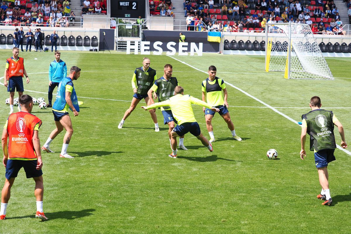 Antrenament Ucraina 13 iunie