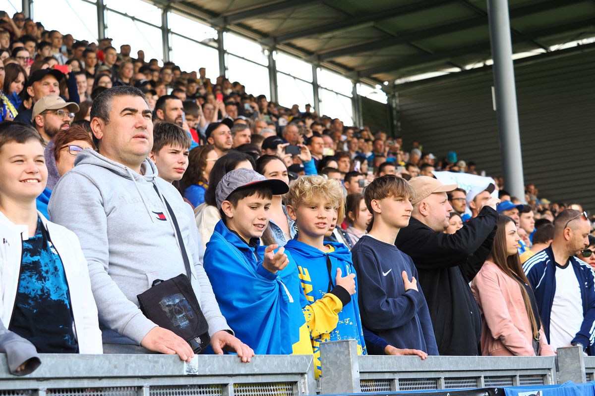 Antrenamentul deschis al Ucrainei din 13 iunie