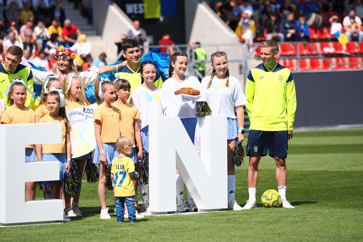 Antrenamentul deschis al Ucrainei din 13 iunie