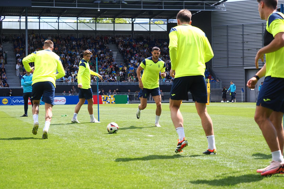 Antrenament Ucraina 13 iunie