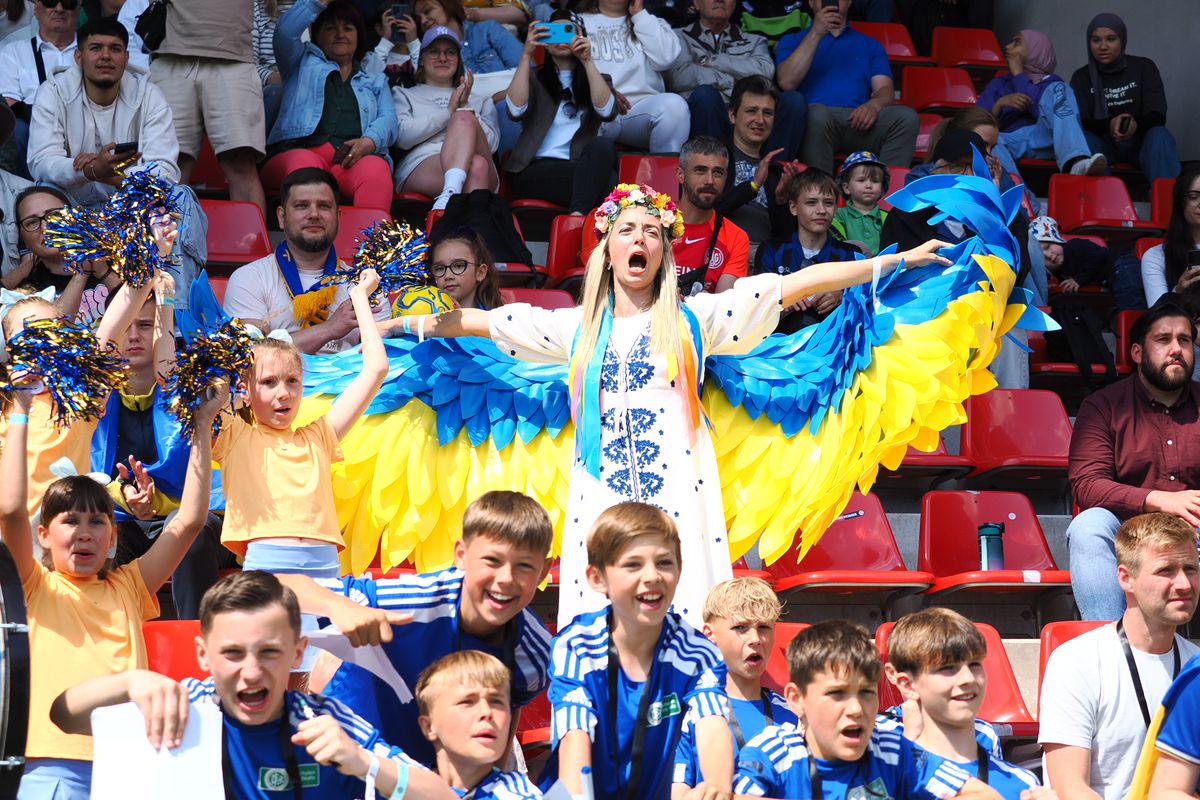 Antrenamentul deschis al Ucrainei din 13 iunie