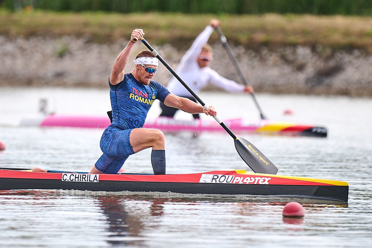 Canoistul Cătălin Chirilă s-a calificat în ambele finale pentru care a concurat la Campionatele Europene de la Szeged