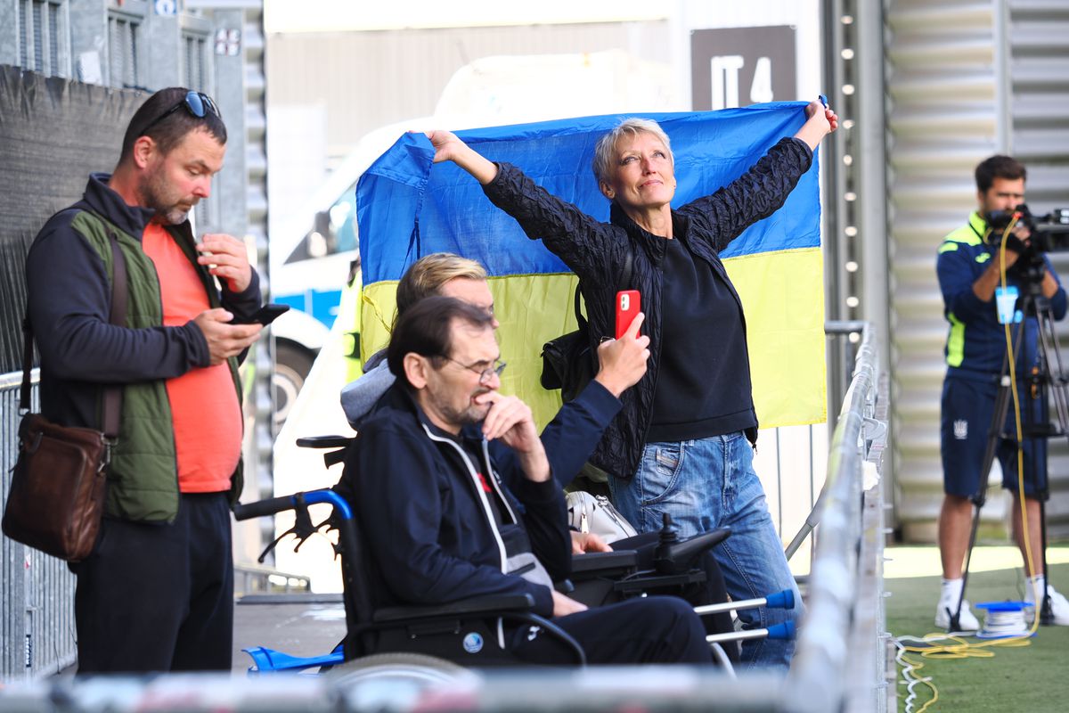 Antrenamentul deschis al Ucrainei din 13 iunie