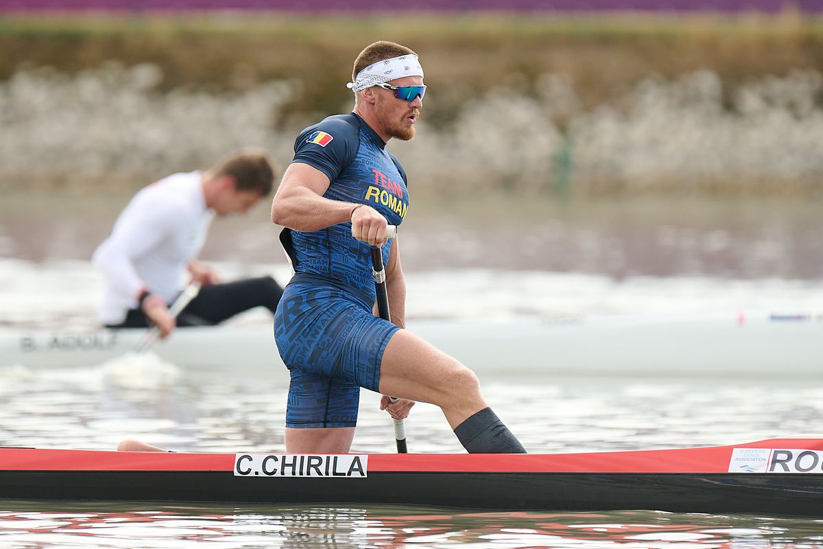 Canoistul Cătălin Chirilă s-a calificat în ambele finale pentru care a concurat la Campionatele Europene de la Szeged