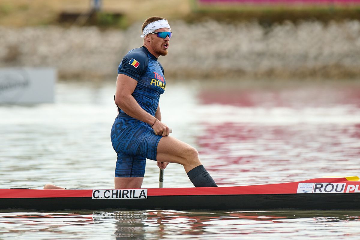 Canoistul Cătălin Chirilă s-a calificat în ambele finale pentru care a concurat la Campionatele Europene de la Szeged